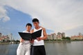 Couple Making Decisions 9 Royalty Free Stock Photo