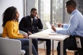 Couple Meeting With Male Financial Advisor Relationship Counsellor In Office Royalty Free Stock Photo