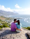 coupe at the viewpoint over Camps Bay named The Rock in Cape Town South Africa