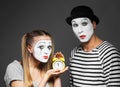 Couple of mimes