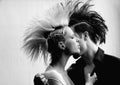 Couple with mohawk 1