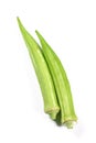 Couple okras Royalty Free Stock Photo