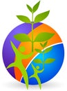 Couple plant logo