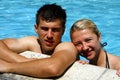 Couple in the pool