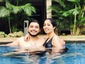 Couple in the Pool