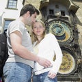 Couple in Prague Royalty Free Stock Photo