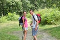 Couple on a rambling day Royalty Free Stock Photo