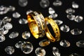 Couple Ring - Reflection Royalty Free Stock Photo