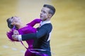 Couple of Savastian Zolotov and Irina Komar Performs Junior-2 Standard Program on WDSF National Championship