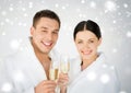 Couple in spa Royalty Free Stock Photo