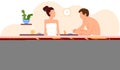 Couple spending time in living room together. Guy with girl in underwear are plying after bath Royalty Free Stock Photo