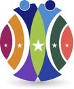 Couple star logo