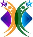 Couple star logo