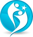 Couple star logo