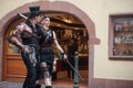 Couple with Steam punk costume