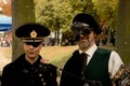 Steampunk couple at Lucca Comics and Games 2017