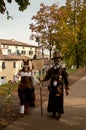 Steampunk couple at Lucca Comics and Games 2017