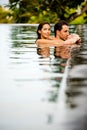 Couple Swimming