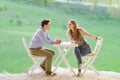 Couple at Table