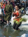 A Couple Take the Polar Plunge