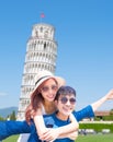 Couple take selfie in Italy Royalty Free Stock Photo