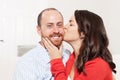 Couple together having fun Royalty Free Stock Photo