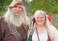 Couple in traditional Scottish dress