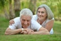 Couple at tropic hotel Royalty Free Stock Photo