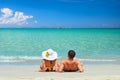 Couple on a tropical beach