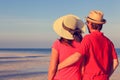 Couple on a tropical beach