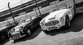 A couple of vintage sports cars