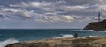 Couple walking near sea Royalty Free Stock Photo