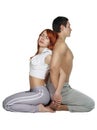 Couple yoga