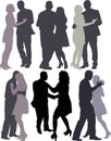 Couples dancing