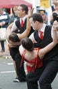 Couples Dancing in Street