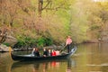 Couples enjoy a relaxing gondola ride