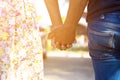 Couples holding hands Royalty Free Stock Photo