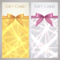 Coupon, Voucher, Gift certificate, gift card. Star Royalty Free Stock Photo