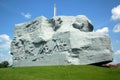 The Courage Memorial in the Brest fortress Royalty Free Stock Photo