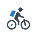 Courier express delivery icon