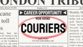 Courier job offer