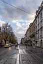 Cours Pasteur street in Bordeaux, France