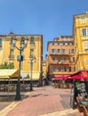 Cours Saleya town square, Nice, France Royalty Free Stock Photo