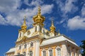 Court Church of Peterhof Palace , Russia Royalty Free Stock Photo