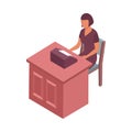 Court Clerk Icon