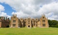 Court House Barrington Court near Ilminster Somerset England uk with Lily pond garden in summer