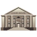 Court House isolated