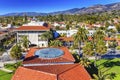 Court House Orange Roofs Buildings Mission Houses Santa Barbara