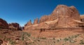 Court House Towers Arches National Park Royalty Free Stock Photo