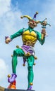 Court jester in New Orleans Royalty Free Stock Photo